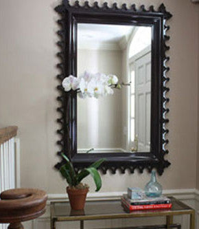 Decor - Newport Lacquer Mirror - Black (16 Colors Available)