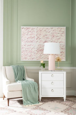 3-Drawer Side Table - White | Fairfax Collection | Villa & House