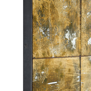 Large Gold & Silver Leafed Rectangular Mirror | Dorado Collection | Villa & House