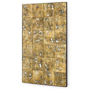 Large Gold & Silver Leafed Rectangular Mirror | Dorado Collection | Villa & House