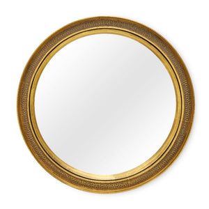 Round Convex Mirror with French Frame – Small | Dorian Collection | Villa & House