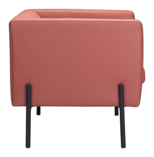 Jess Accent Chair Rust