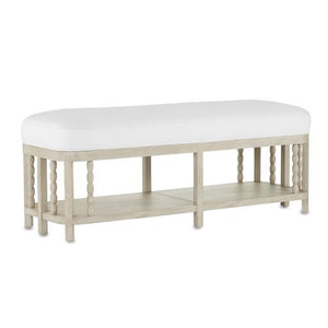Norene Muslin Bench