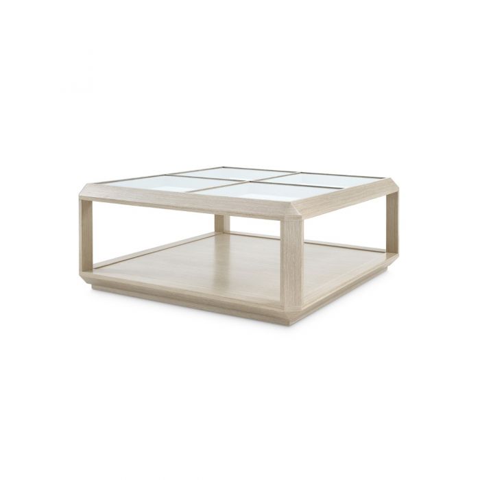 Square Coffee Table - Washed Oak | Eden Collection | Villa & House