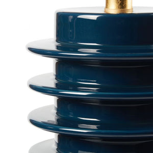 Lamp (Base Only) in Navy Blue | Elektra Collection | Villa & House