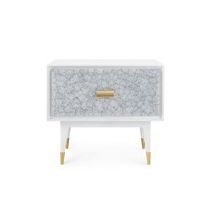 1-Drawer Side Table - Gray | Elisa Collection | Villa & House