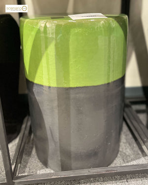 Two-Tone Garden Stool - Green
