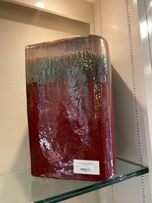 Tall Aero Garden Stool – Pomegranate Glaze