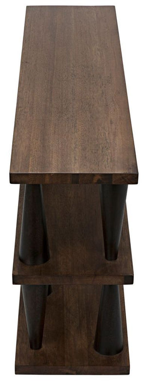 Mood Console - Ebony and Dark Walnut