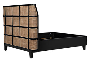 Porto Bed A with Headboard And Frame, Queen