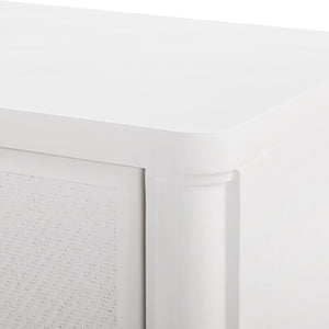 3-Drawer Side Table - White | Fairfax Collection | Villa & House