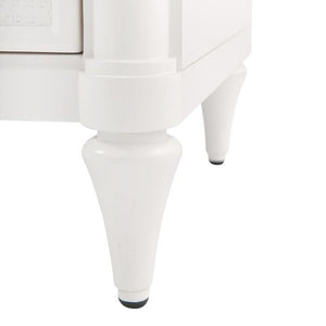 3-Drawer Side Table - White | Fairfax Collection | Villa & House