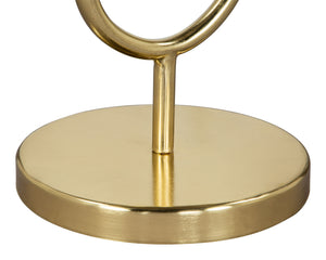 Marc Side Table White & Gold
