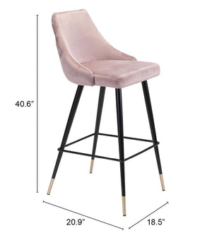 Piccolo Bar Chair Pink