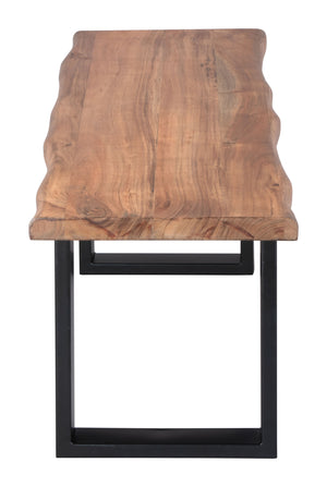 Louisa Bench Natural & Black