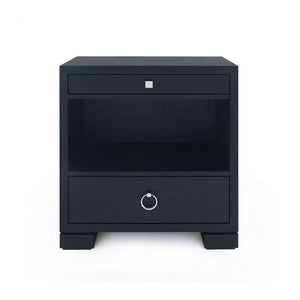 2-Drawer Side Table - Black | Frances Collection | Villa & House