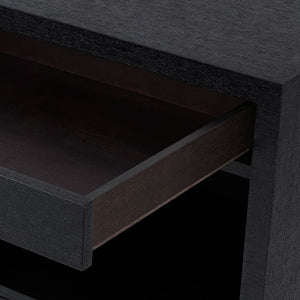 2-Drawer Side Table - Black | Frances Collection | Villa & House