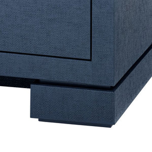 2-Drawer Side Table - Deep Navy Blue | Frances Collection | Villa & House