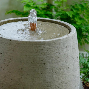 Cast Stone Bebel Fountain - Greystone (Additional Patinas Available)