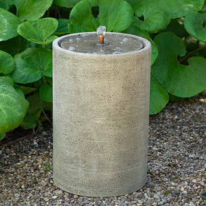 Cast Stone Tall Salinas Fountain - Greystone (Additional Patinas Available)