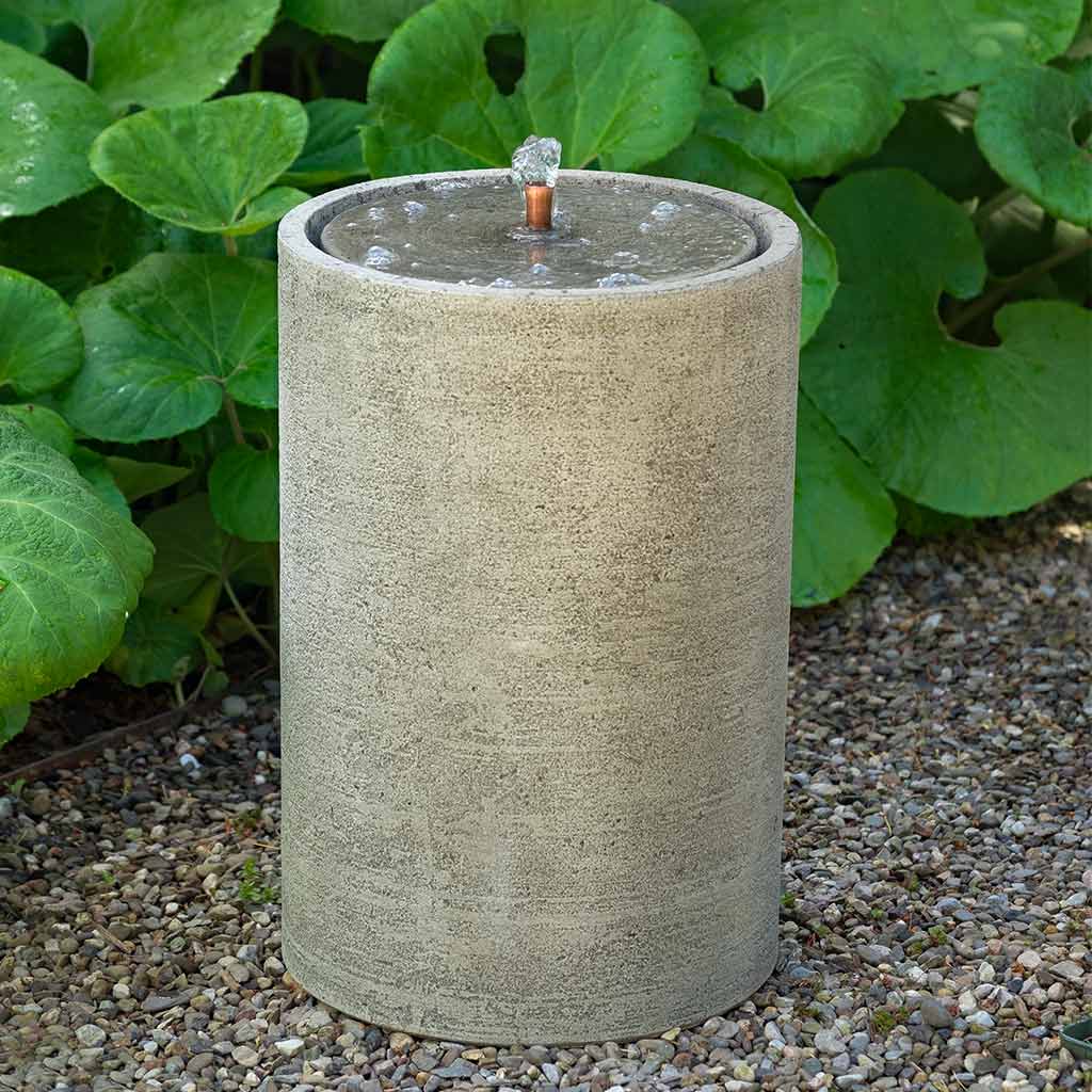 Cast Stone Tall Salinas Fountain - Greystone (Additional Patinas Available)