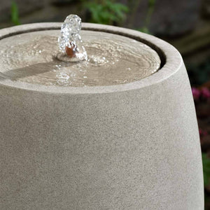 Cast Stone Outdoor Fountain - Greystone (Additional Patinas Available)