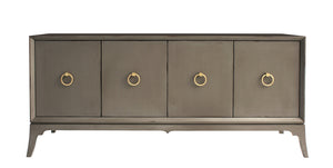 Furniture - Bennett Entertainment Media Console - Shell Grey ( 28 Finish & 3 Hardware Options )