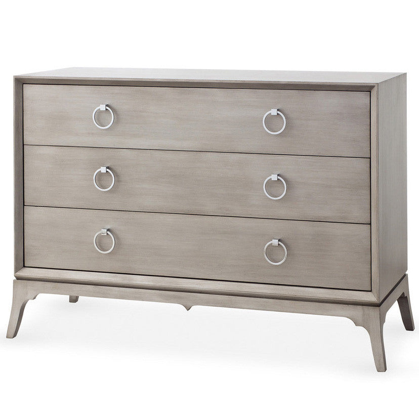 Furniture - Bennett Three Drawer Low Boy Dresser - ( 28 Finish & 3 Hardware Options )