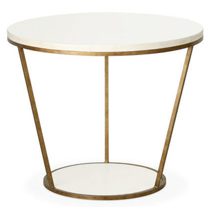 Furniture - Blair Round Side Table - Black (See More Finish Options)