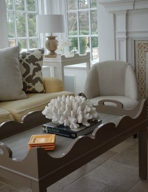 Furniture - Charleston Lacquer Coffee Table - Black (16 Colors Available)