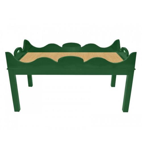 Charleston Lacquer Coffee Table - Green (Additional Colors Available)