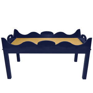 Charleston Lacquer Coffee Table - Navy (Additional Colors Available)
