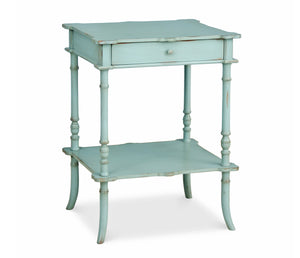 Furniture - Clover One-Drawer Side Table - Robin's Egg Blue ( 28 Finish Options )