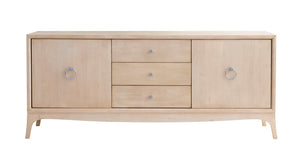 Furniture - Fiona 3 Drawer Entertainment Media Console - Robin's Egg Blue ( 28 Finish & 3 Hardware Options )