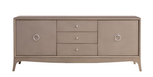 Furniture - Fiona 3 Drawer Entertainment Media Console - Robin's Egg Blue ( 28 Finish & 3 Hardware Options )