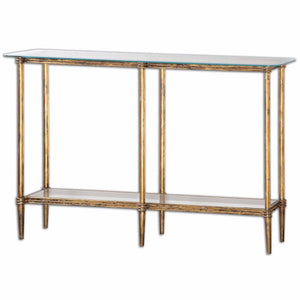 Furniture - Gold Leaf Console Table