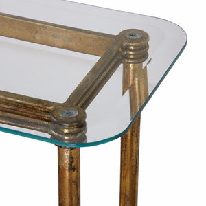 Furniture - Gold Leaf Console Table