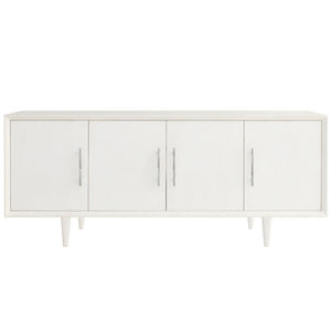 Furniture - London Entertainment Media Console - Raw White Cotton ( 28 Finish & 3 Hardware Options)