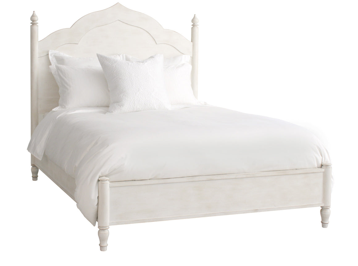 Furniture - Marcel Moroccan Bed - Tarnished Silver (See More Finish Options)