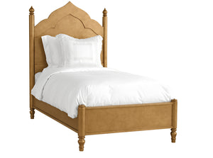 Furniture - Marcel Moroccan Bed - Tarnished Silver (See More Finish Options)
