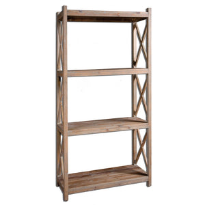 Furniture - Reclaimed Wood Etagere Shelf