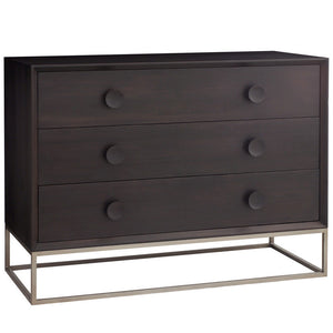 Furniture - Spencer Three Drawer Dresser - Cocoa Bean ( 28 Finish & 3 Frame Options )