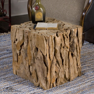 Furniture - Teak Root Cube