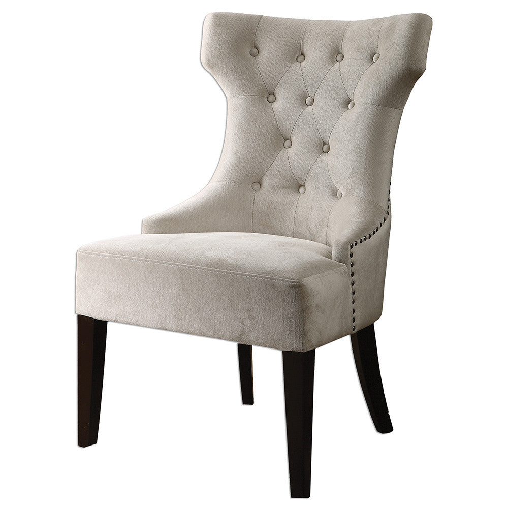 Off white hotsell wingback chair