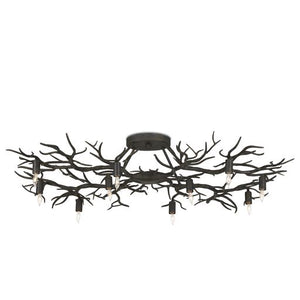 Rainforest Bronze Semi-Flush