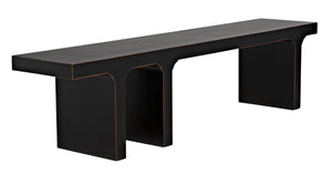 Kir Bench, Hand Rubbed Black