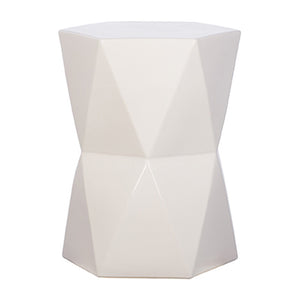 Garden Stools - Matrix Garden Stool - White