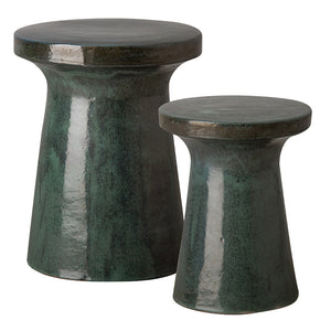 Garden Stools - Round Peg Garden Stool- Green Kelp