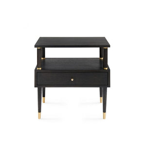 Gabriel 1-Drawer Side Table - Espresso | Gabriel Collection | Villa & House