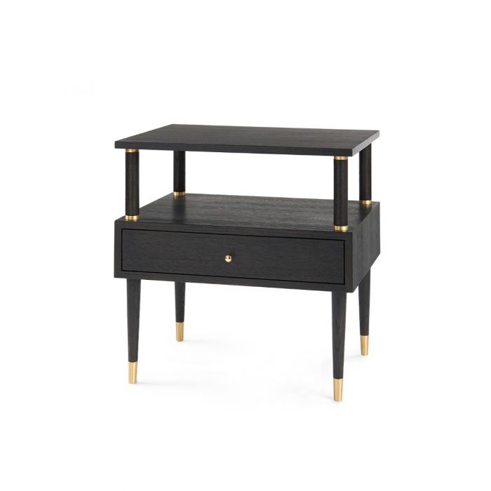Gabriel 1-Drawer Side Table - Espresso | Gabriel Collection | Villa & House